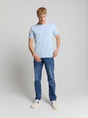 No Excess T-Shirt Crewneck Solid Relief Knit