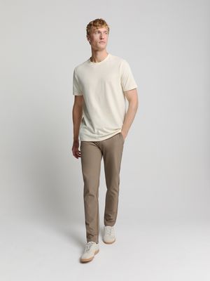 No Excess T-Shirt Crewneck Solid Relief Knit