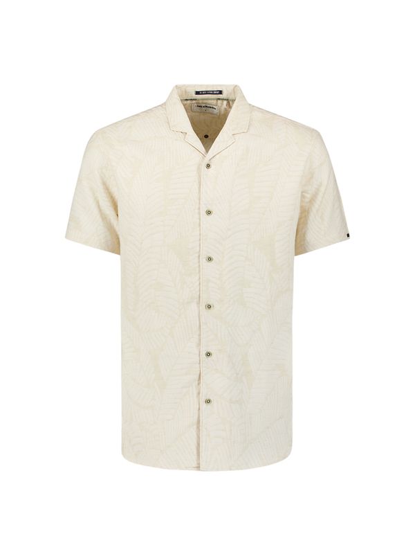 No Excess Shirt Short Sleeve Revers Collar Le