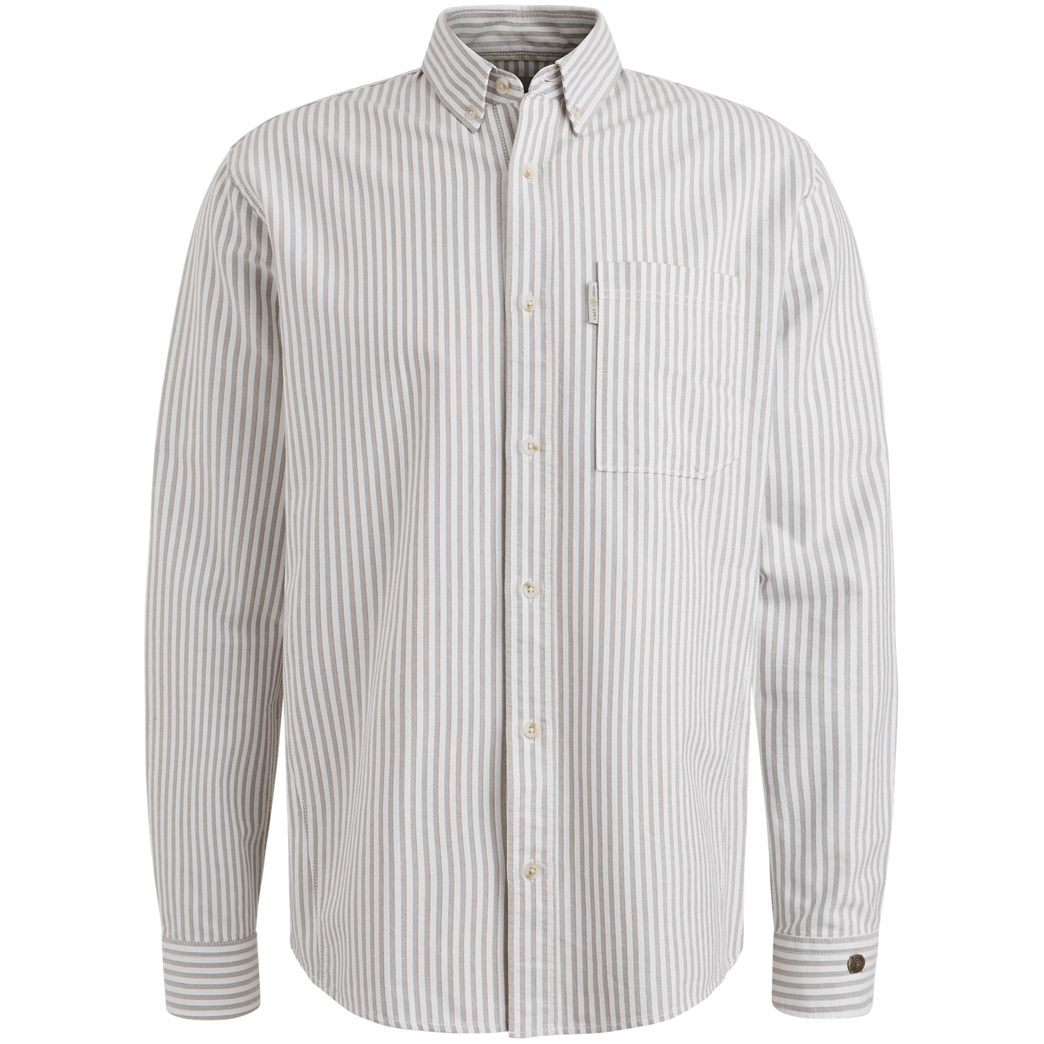 Cast Iron LONG SLEEVE SHIRT Oxford Stripe