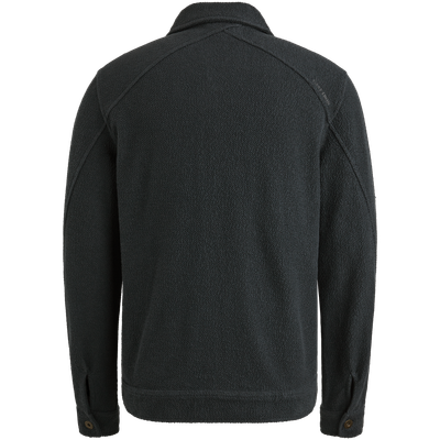 Cast Iron Button jacket frontloop terry