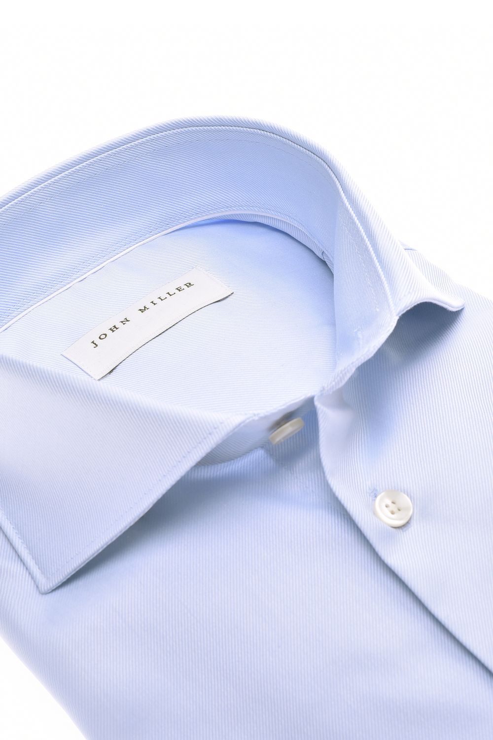 John Miller Shirts Plain:Overhemd