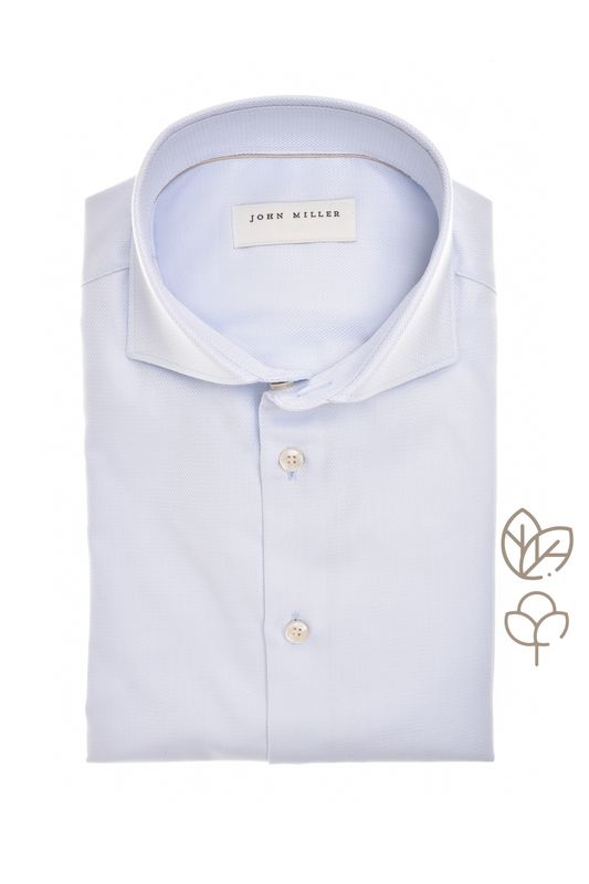 John Miller Shirts Plain:Overhemd