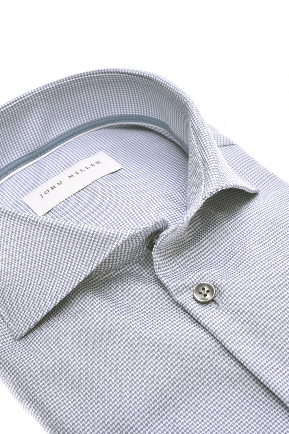 John Miller Shirts Plain:Overhemd