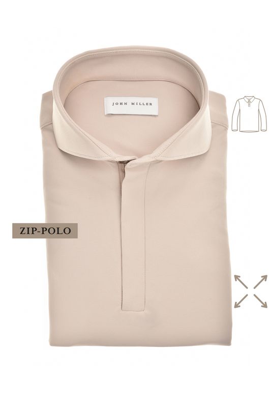 John Miller Shirts Plain:Polo shirt