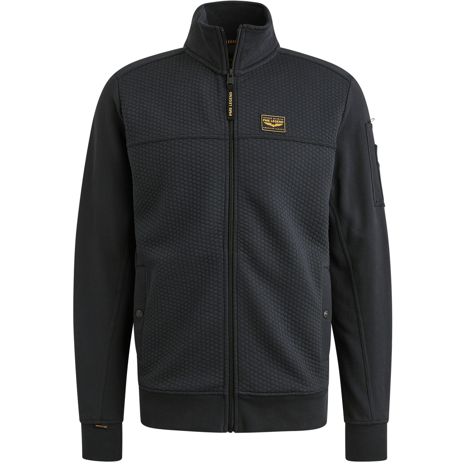 PME Legend Zip jacket jacquard interlock swea