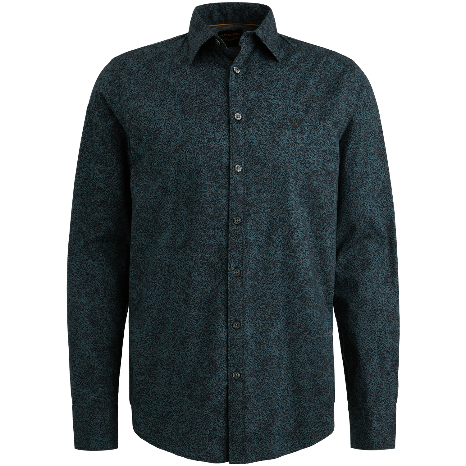 PME Legend LONG SLEEVE SHIRT Print on Ctn/Lyc