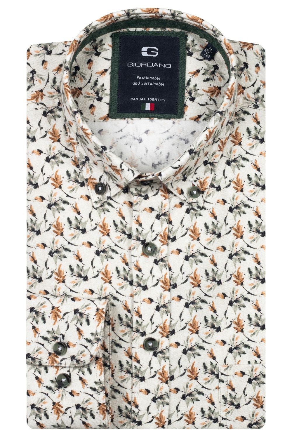 Giordano Brando, LS Button Down Soft brushed