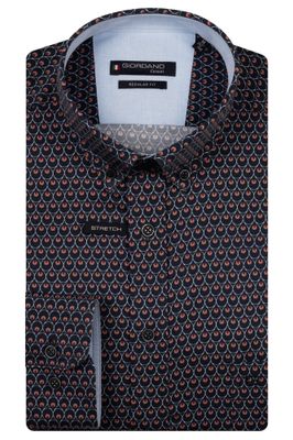 Giordano Ivy long sleeve button down Satin st