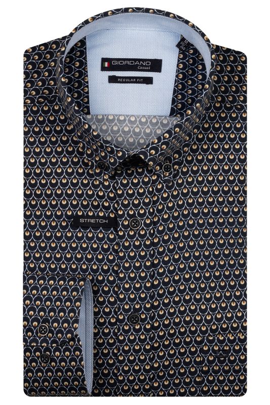 Giordano Ivy long sleeve button down Satin st