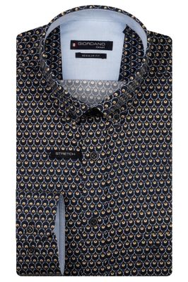 Giordano Ivy long sleeve button down Satin st