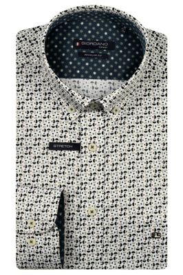 Giordano Ivy long sleeve button down Satin st