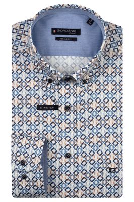 Giordano Ivy long sleeve button down Satin st