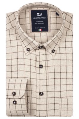 Giordano Brando long sleeve button down Woolt