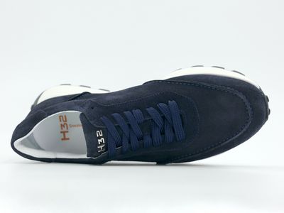 h32 Donkerblauw suede