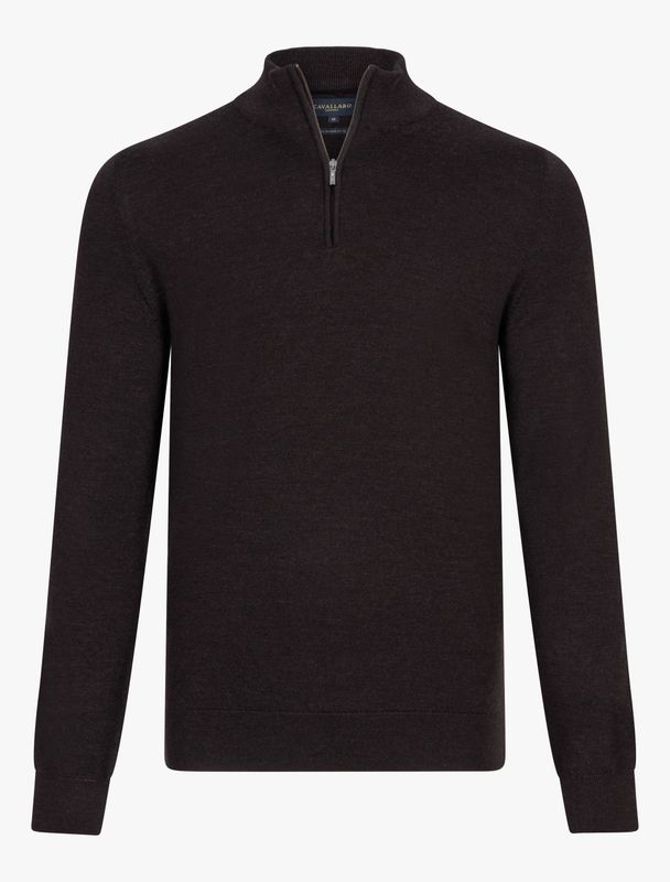 Cavallaro Merino Half Zip Pullover