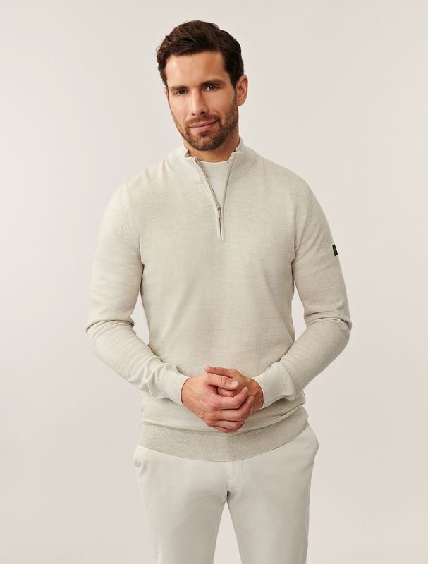 Cavallaro Merino Half Zip Pullover