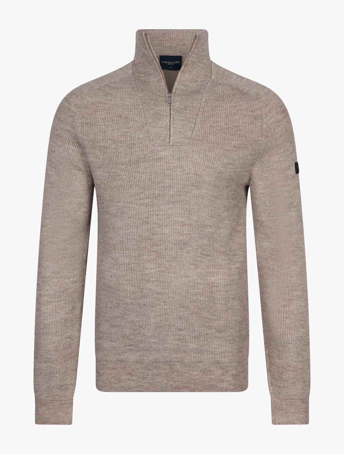 Cavallaro Corsico Melange Half Zip Pullover