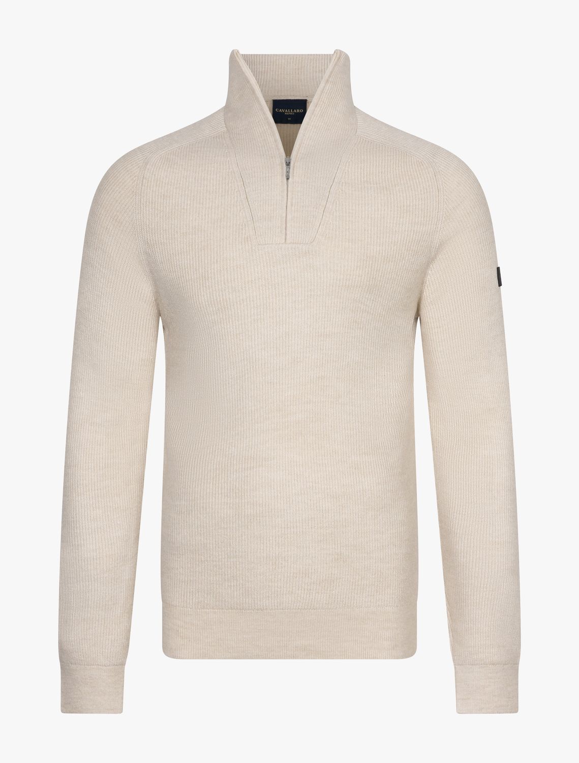 Cavallaro Corsico Melange Half Zip Pullover
