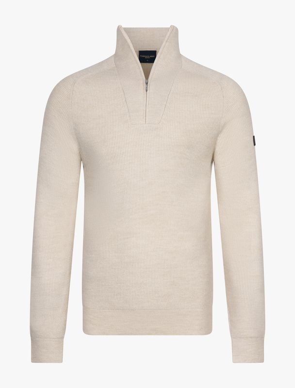 Cavallaro Corsico Melange Half Zip Pullover