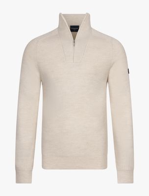 Cavallaro Corsico Melange Half Zip Pullover