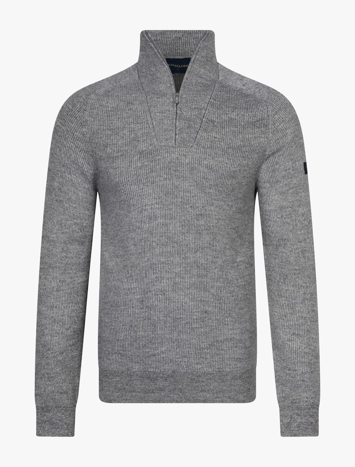 Cavallaro Corsico Melange Half Zip Pullover