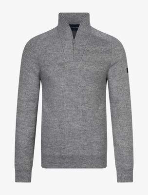 Cavallaro Corsico Melange Half Zip Pullover