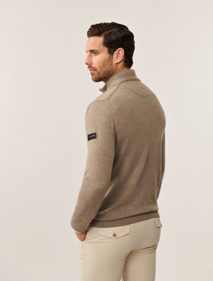 Cavallaro Merino Half Zip Pullover