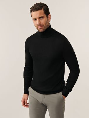 Cavallaro Merino Roll Neck Pullover