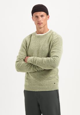 No Excess Pullover Crewneck Soft Wool Blend