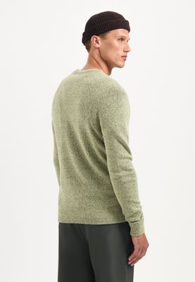 No Excess Pullover Crewneck Soft Wool Blend