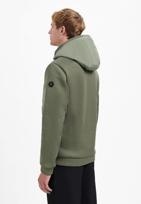 No Excess Jacket Short Fit Sealed Hooded Knit