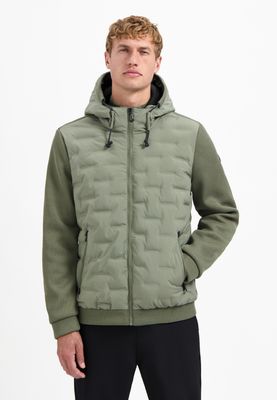 No Excess Jacket Short Fit Sealed Hooded Knit
