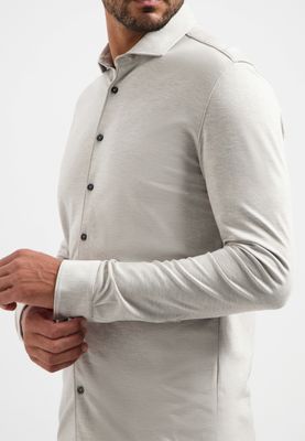 No Excess Shirt Jersey Melange Stretch