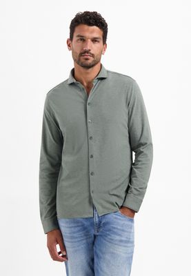 No Excess Shirt Jersey Melange Stretch