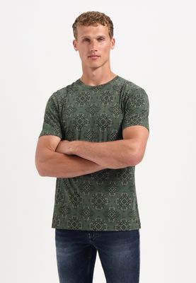 No Excess T-Shirt Crewneck Allover Printed Ga