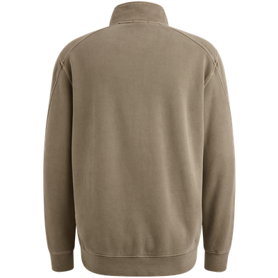 Cast Iron Half zip collar regular fit peache