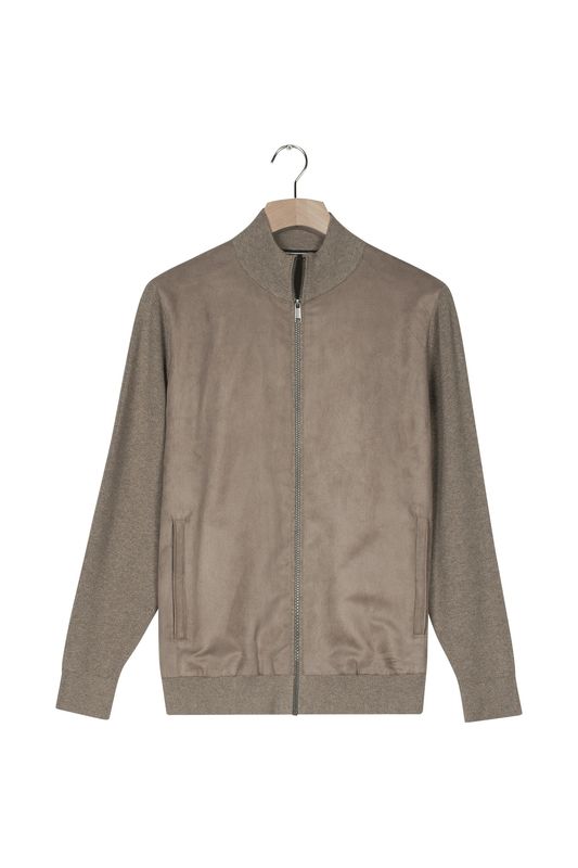 Baileys Cardigan Zip  Front body single knit