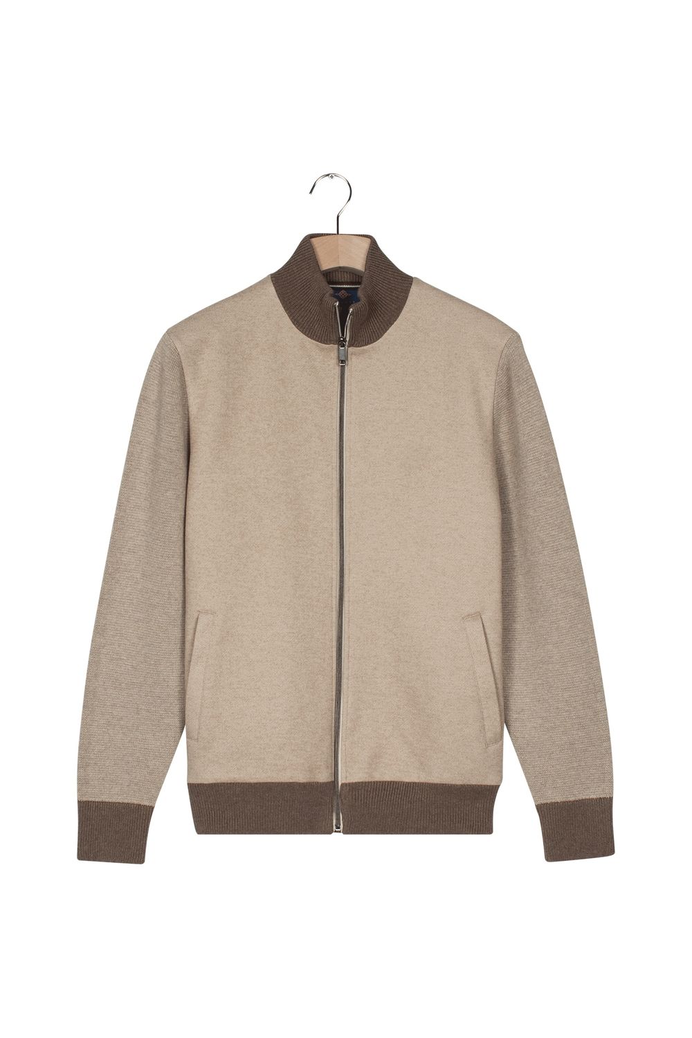 Baileys Cardigan Zip  front soft flanel twil