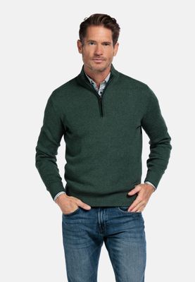 Baileys Pullover 1/2 zip  all-over 2-tone