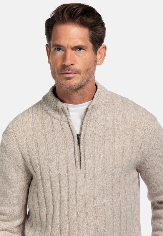 Baileys Pullover 1/2 Zip  Front Body in drop