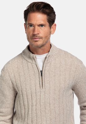 Baileys Pullover 1/2 Zip  Front Body in drop