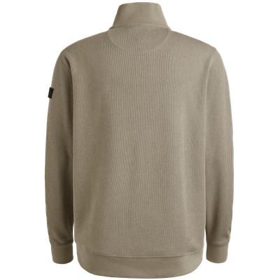 PME Legend Half zip collar knit look jersey