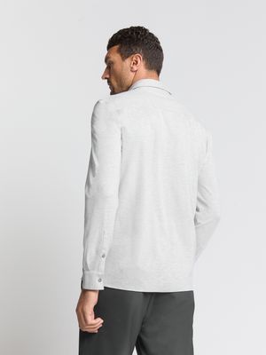 No Excess Shirt Jersey Melange Stretch