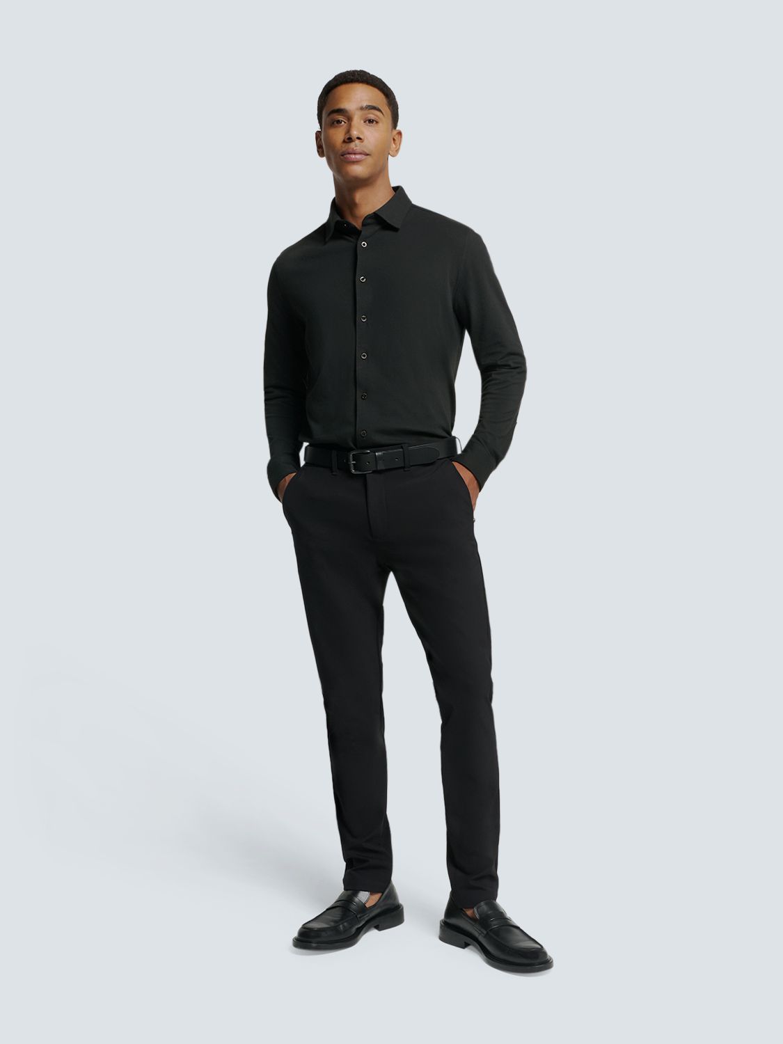 No Excess Shirt Jersey Pique Stretch