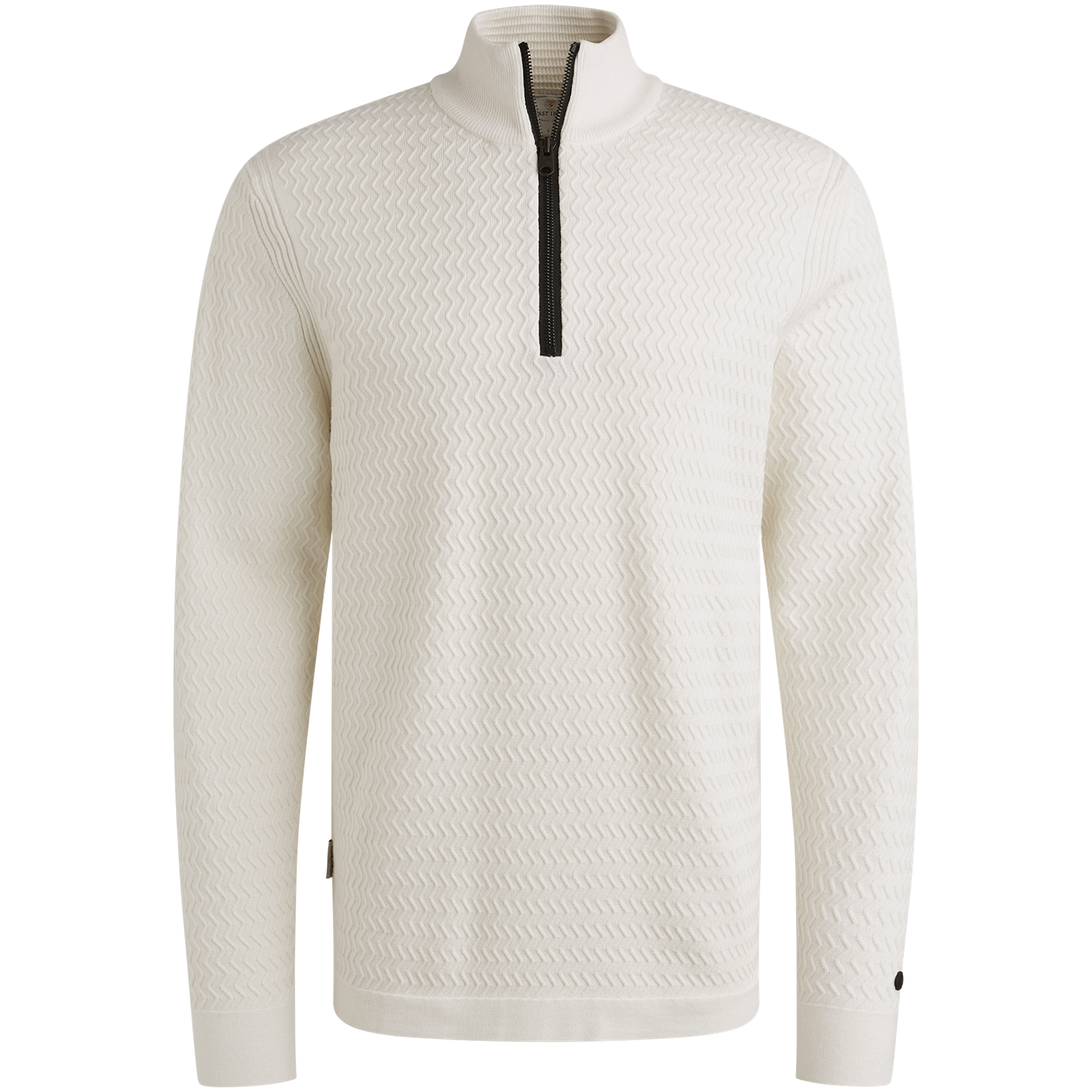 Cast Iron Half zip collar ecovero