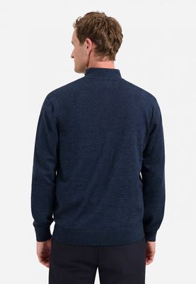 No Excess Pullover Half Zip 2 Coloured Melang