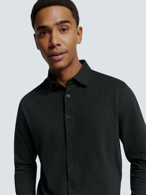 No Excess Shirt Jersey Pique Stretch