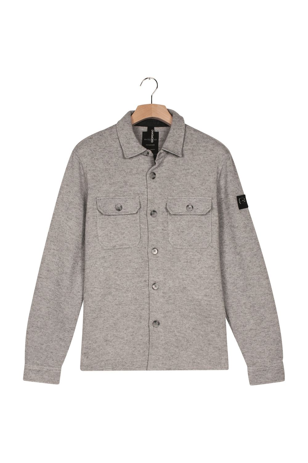 Giordano Taranto Overshirt Knitted Wool Sweat