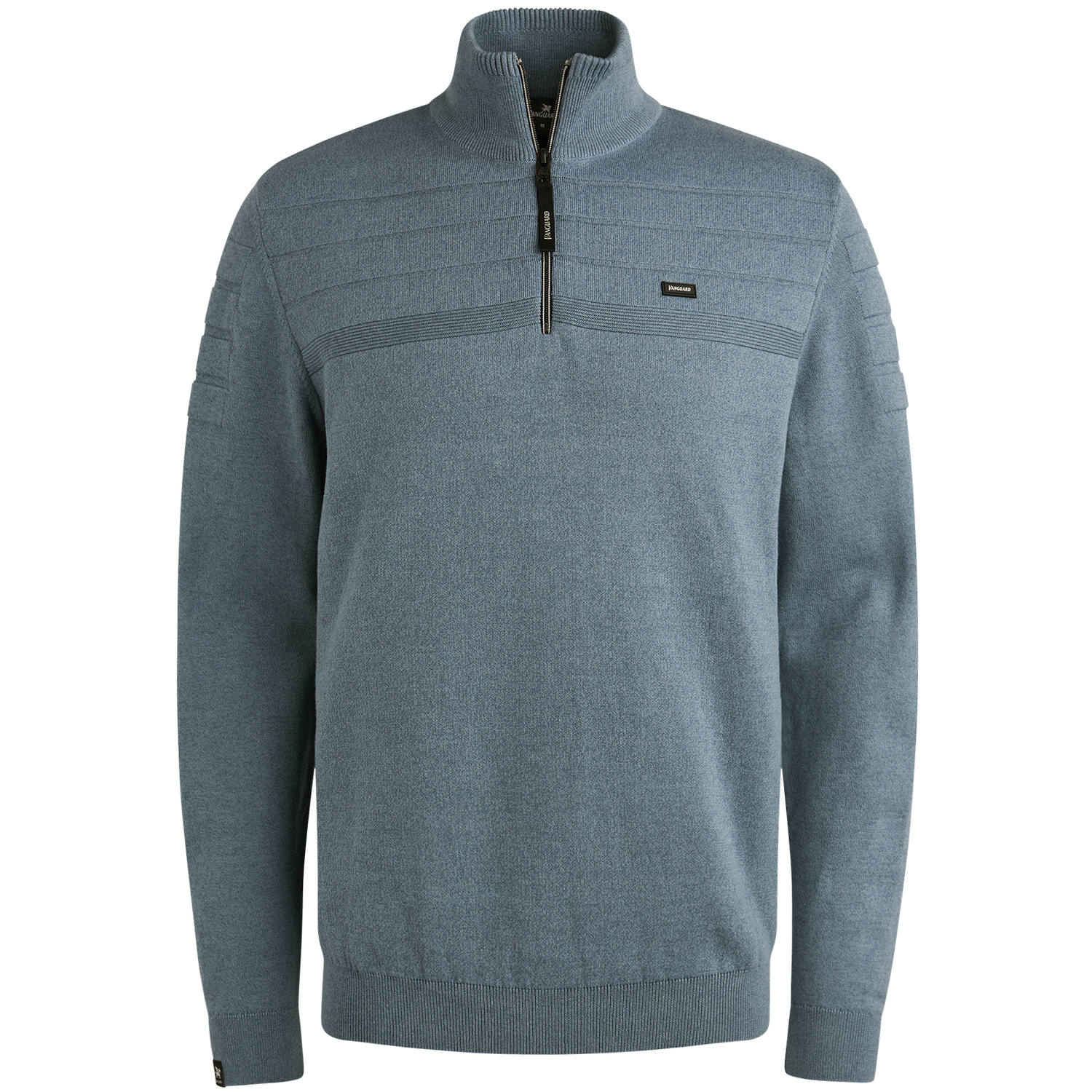 Vanguard Half zip collar cotton bonded moul